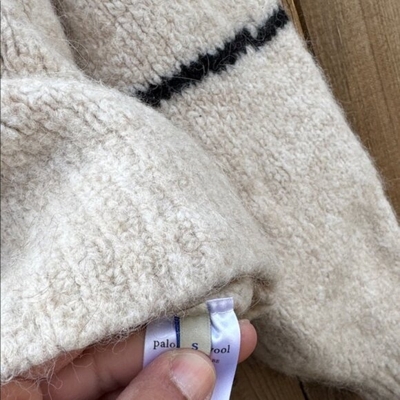 Paloma Wool Beige Sweater with Black Abstract Design - Picture 5 of 7